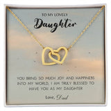 Gift For Daughter - You Bring So Much Joy and Happiness